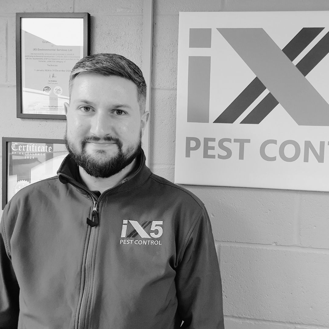 Picture of pest copntrol technician matt Thorley