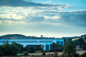 Proactive Rodent Control for a High-Security, New-Build Site - this image shows a new build warehouse in the countryside